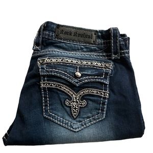 Rock Revival E8409E12R Victoria Easy Boot Cut Bling 32X31